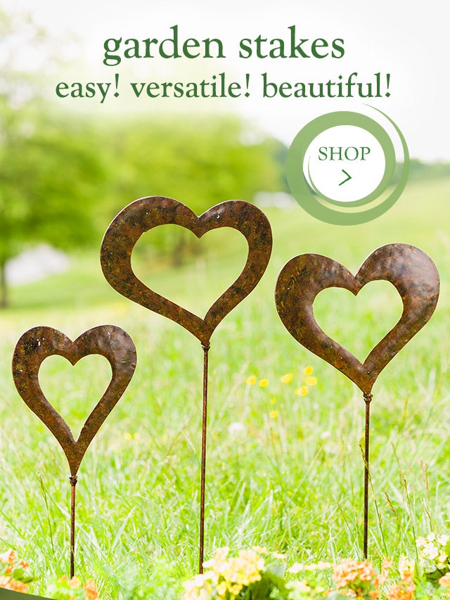 garden stakes – easy! versatile! beautiful!