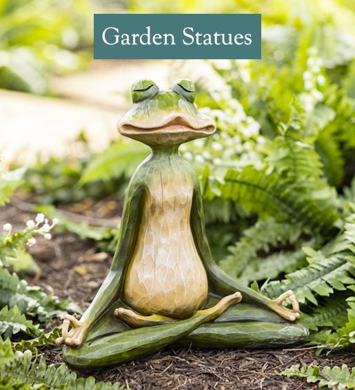 Yoga Frog Garden Statue - Shop Garden Statues