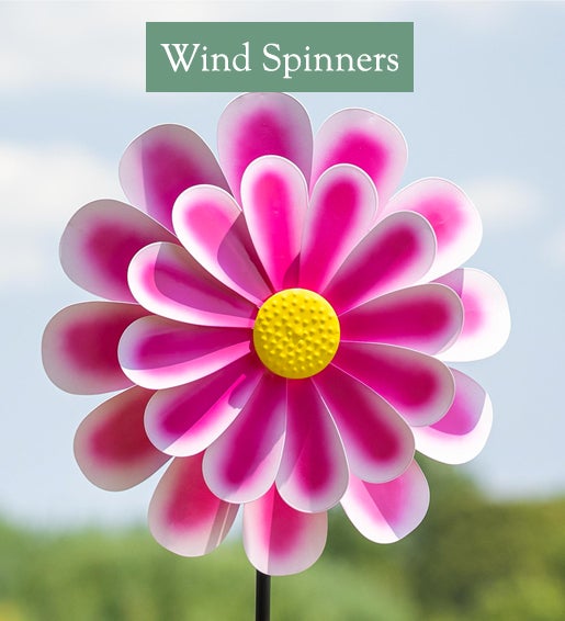 Image of Dahlia Wind Spinner. Wind Spinners