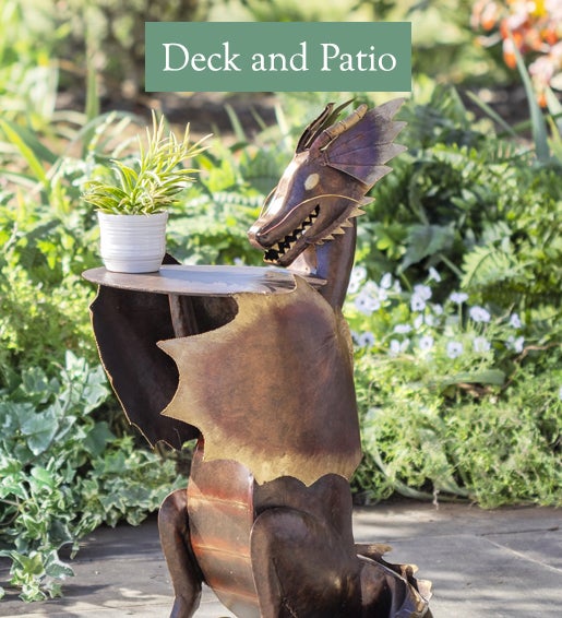 Image of Dragon Table. Deck and Patio